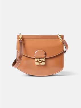 GANNI Small Patent Bag